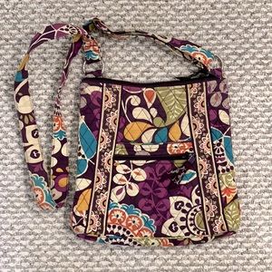 Vera Bradley | Hipster Cross Body Purse | Plum Crazy